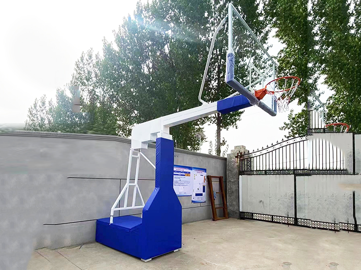 高档枪式篮球架