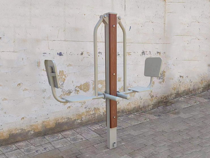 塑木健身路径，户外塑木路径安装案例